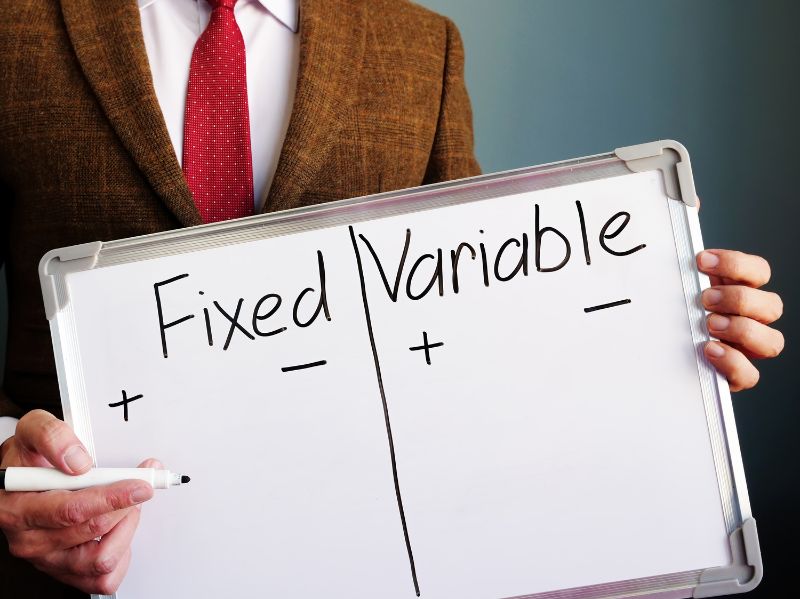 fixed and variable cost